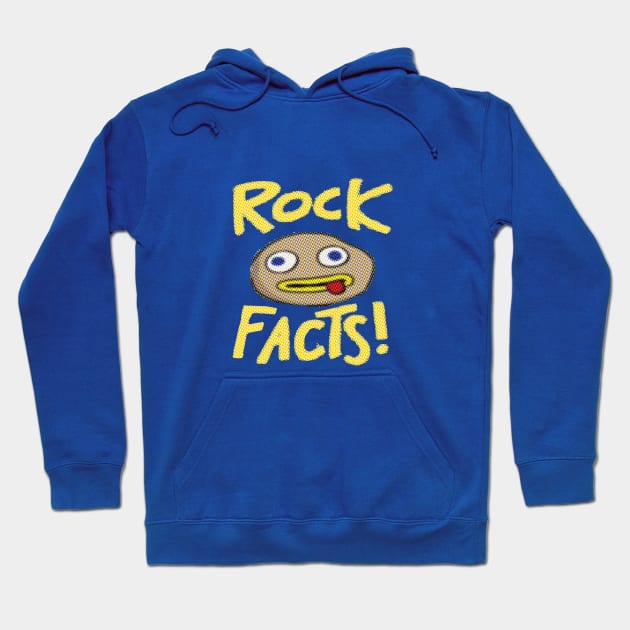 Just a Rock Fact Hoodie by notthatparker